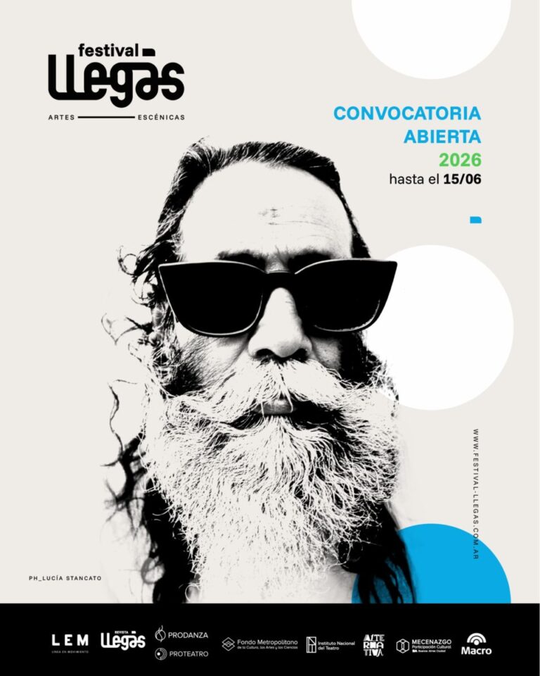 Convocatoria Festival Llegás 2026: teatro y danza